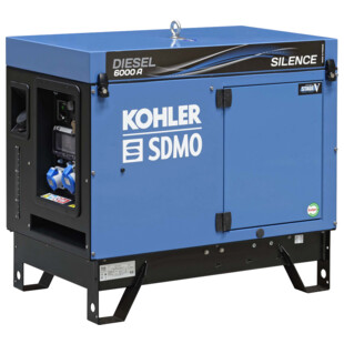 GROUPE ELECTROGENE DIESEL SILENCE 4.9 KW KOHLER DEMARRAGE AUTO STAGE V