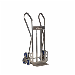 DIABLE ALUMINIUM ESCALIER A PELLE FIXE 150 KG