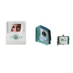 KIT INTERPHONIE MTM VIDEO 1M + PERLA AVEC CONVERTISSEUR