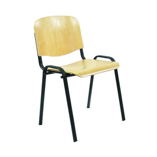 CHAISE VISITEUR BOIS