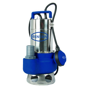 POMPE DE RELEVAGE MONOPHASEE POUR EAUX CHARGEES 0,6KW CORPS FONTE