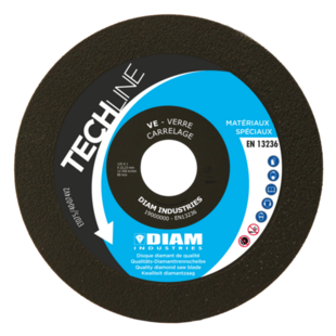 DISQUE VERRE - CARRELAGE Ø125/22.23