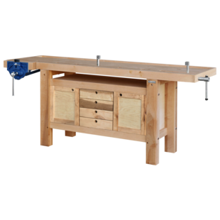 ETABLI MASSIF 2.0X0.6M CAISSON