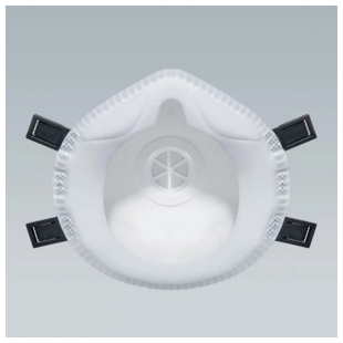 MASQUE COQUE SILV-AIR P 7317 AVEC SOUPAPE (BOITE DE 5)