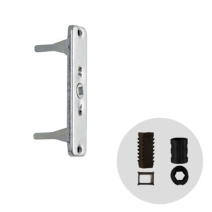 CREMONE EN APPLIQUE EN ACIER N°9 