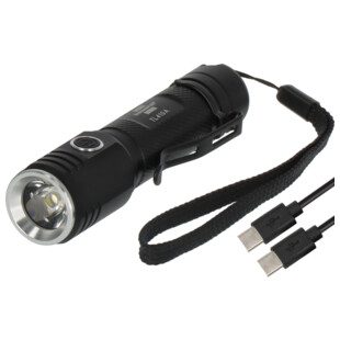 LAMPE POCHE LED LUX PREMIUM TL410A FOCUS - RECHARGEABLE - USB - IP44