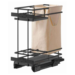 PANIER PAIN ET BOUTEILLES ANTHRACITE