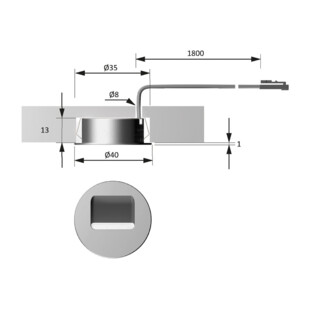 SPOT LED 12V SIDESPOT