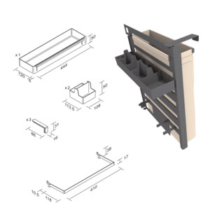 COULISSANT PAIN SOUS-CHEF ONE