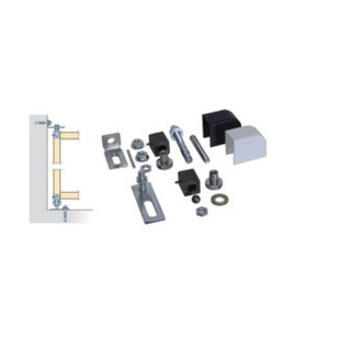 KIT PIVOT HAUT ET BAS PORTAIL A CHEVILLER