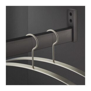 TUBE DE PENDERIE RECTANGULAIRE ALUMINIUM