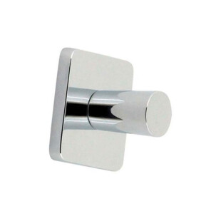 BOUTON SUR PLATINE CARRE