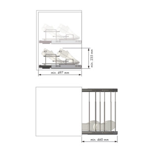 RANGE CHAUSSURES COULISSANT