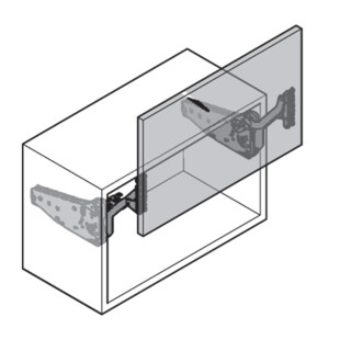 FERRURE DE PORTE RELEVABLE FREESWING