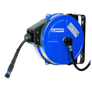 ENROULEUR AUTOMATIQUE DE TUYAU D'AIR A TAMBOUR FERME CARTER ACIER