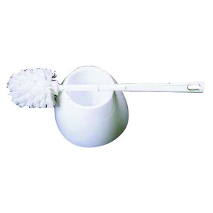 COMBINE PLASTIQUE WC BROSSE BOULE + BOL