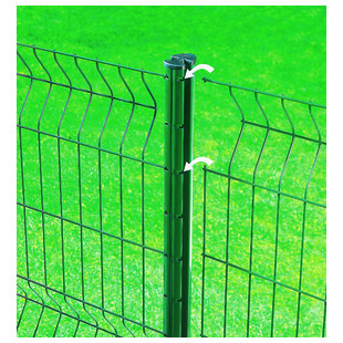 POTEAU POUR PANNEAU SOUDE AXOR VERT