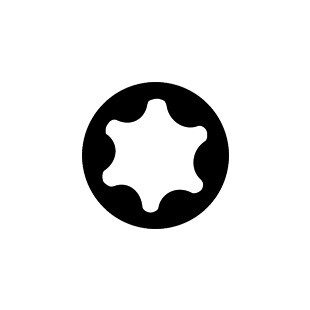 CLE MALE TORX SUR RATELIER