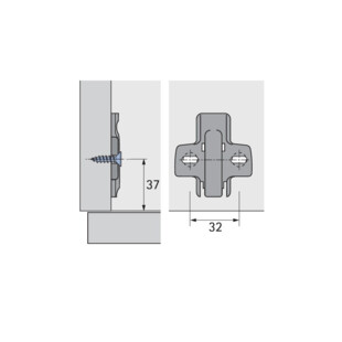 EMBASE CRUCIFORME A VISSER 8099