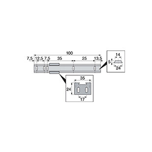 GLISSIERE 'SPECIAL FRIGO'