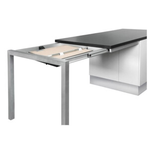 FERRURE POUR ALLONGE SUR ILOT CENTRAL