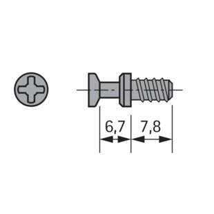 GOUJONS A VISSER DU 322