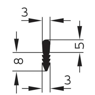 PROFIL PORTE COULISSANTE