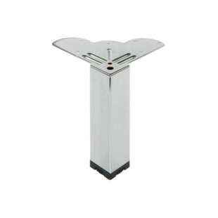 PIED CARRE ACIER 30 X 30 MM