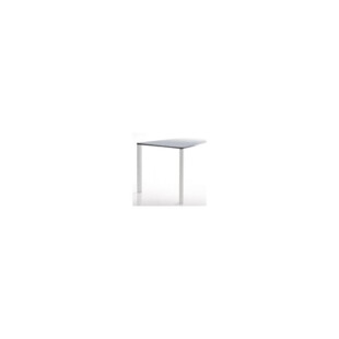 PIED DE TABLE OVALE ALUMINIUM CANNELE