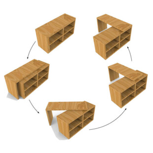 MECANISME DE ROTATION POUR PLAN DE TRAVAIL