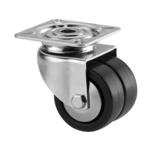 ROULETTE PIVOTANTE Ø 50MM SUR PLATINE