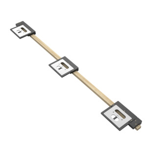 GABARIT DE FRAISAGE POUR CHARNIERES ET PAUMELLES