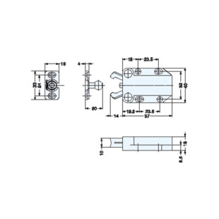 LOQUETEAU POUSSE LACHE