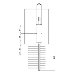 PORTE PANTALONS COULISSANT
