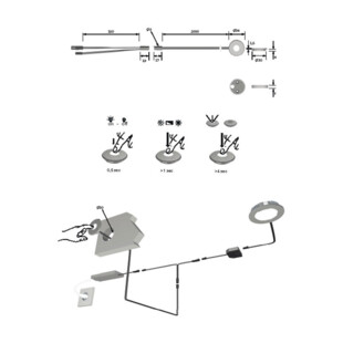INTERRUPTEUR SENSITIF LED TOUCH 12V