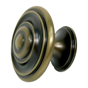 BOUTON RUSTIQUE LAITON