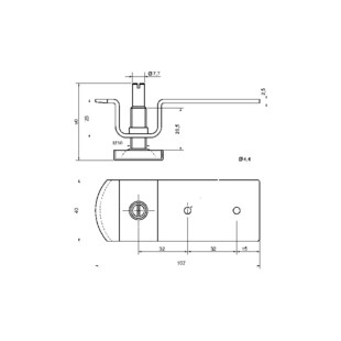 VERIN AVEC VIS MONTEE