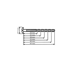 VIS POELIERS AUTOCASSANTE M4