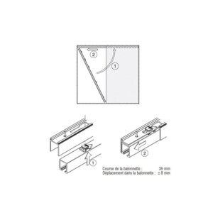 FERRURE JUNIOR 80/B-POCKET