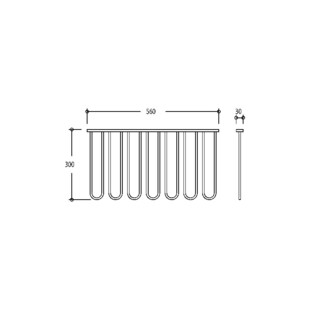 RATELIER A VERRES SUR MEPLAT