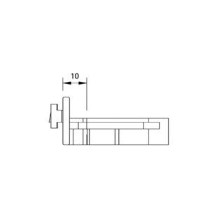 CLIPS PVC POUR PLINTHES