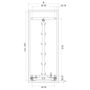 FERRURE DISPENSA JUNIOR III ANTHRACITE