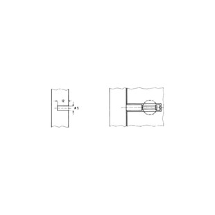 GOUJON HELIBLOCK FILET BOIS