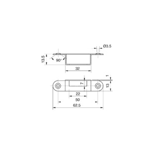 GACHE A ENTAILLER ACIER