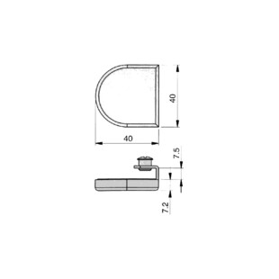 GACHE DECORATIVE ZAMAC