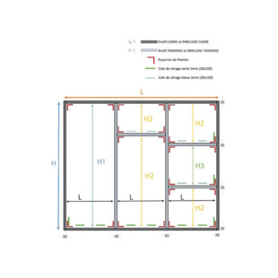 EQUERRES D’ASSEMBLAGE VERRIERE