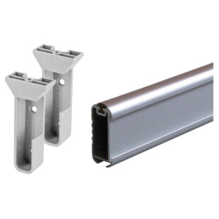 TUBE DE PENDERIE OVALE EN KIT