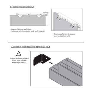 KIT FREIN AMORTISSEUR 96