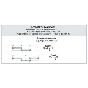 PROFIL POIGNEE ESPRIT 16 MM
