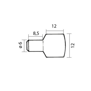 TAQUET BATTOIR QUEUE Ø6